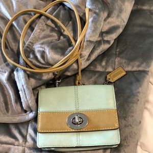Coach crossbody wallet
